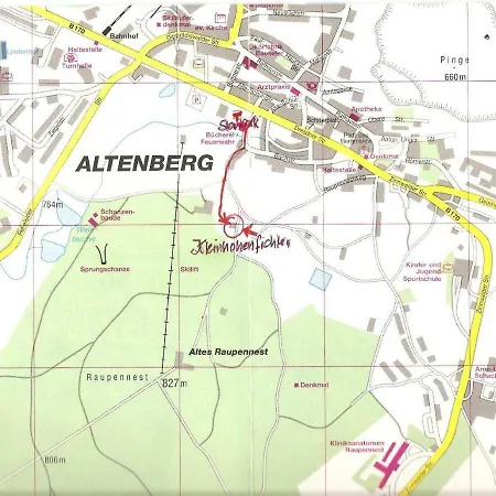 Klein Hohe Fichten Casa de Férias